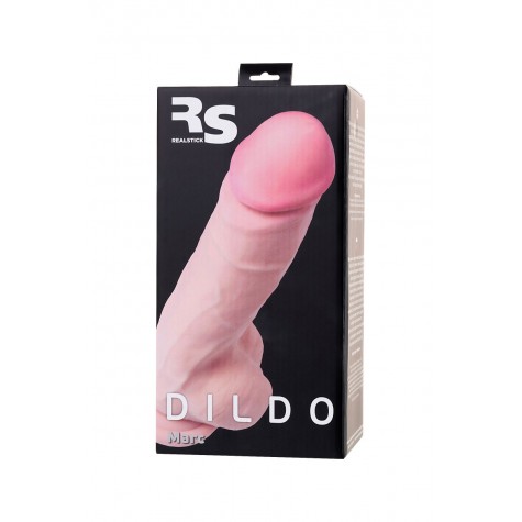 Телесный фаллоимитатор RealStick Elite DILDO Marc - 24 см.